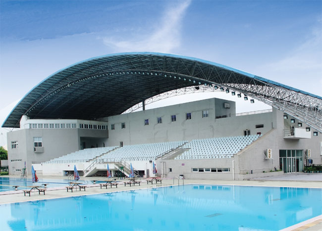 衢州游泳馆网架